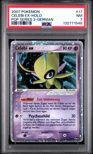 2007 pokemon celebi ex holo - 2007,