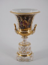 Vase Kratervase Biedermeier im