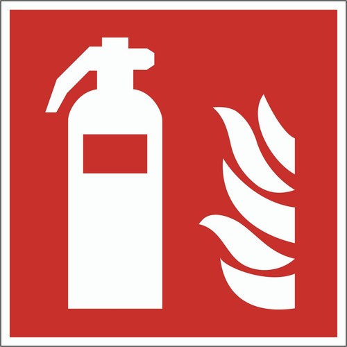 Feuerlöscher schild - feuerlöscher,