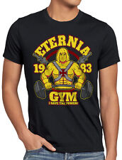 Eternia Fitness Herren T-Shirt studio he universe man fitness master grayskull