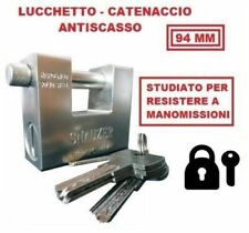 SCHLOSS AUS GEHÄRTETEM STAHL