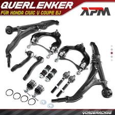 12x Querlenker Satz Radaufhängung Vorne Links Rechts für Honda Civic V Coupe EJ