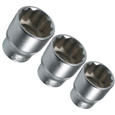 Steckschlüsseleinsatz Nuss 12-kant Vielzahn 27 30 32 mm