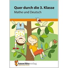 Übungsblock Mathe Deutsch lernen üben wiederholen Kinder 3. Klasse Grundschule