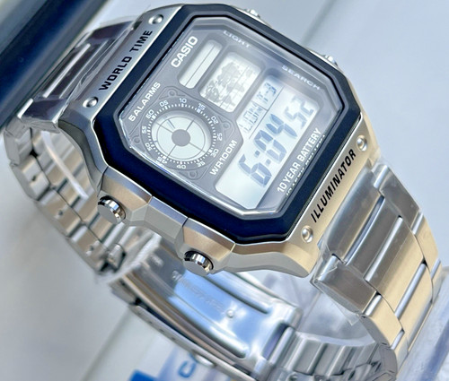 Casio 1200whd 1avdf herren - ae-1200whd-1avdf,