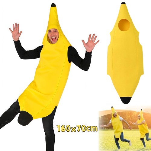 Kostüm banane unisex - banane,