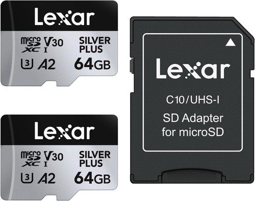 Lexar silver plus micro - silver, sd