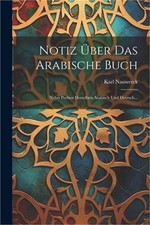 Notiz �ber Das Arabische