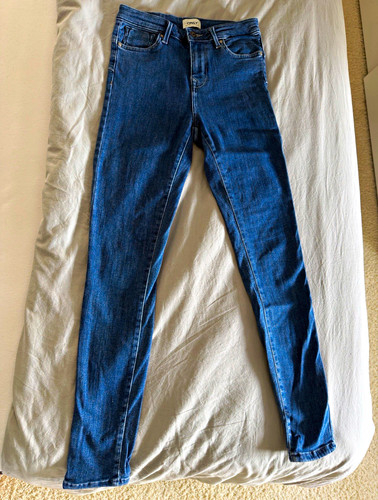 Only damen skinny jeans blau - only,