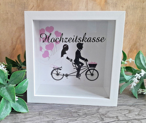 Spardose hochzeitskasse - hochzeitskasse, 3d