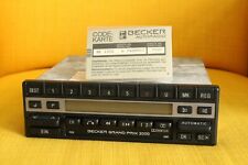 Becker Grand Prix 2000 BE 1302 | Mercedes Porsche W201 W124 W126 R129 944 Radio