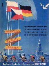 Anzeige Ausstellung Propagandazyklus Friedensrennen DDR Plakat Bb2279B