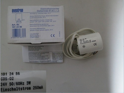 Oventrop elektrothermischer - oventrop,