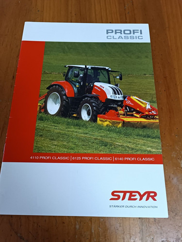 Prospekt steyr 4110 profi 6125 - steyr,