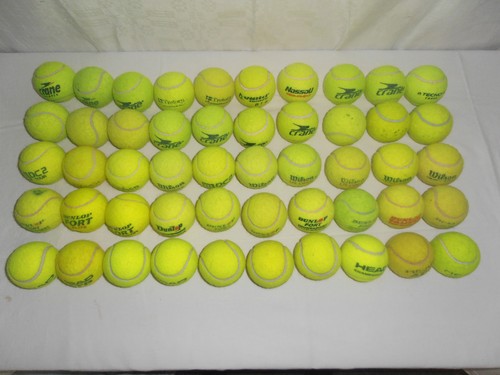 Gebrauchte tennisbälle von - gebrauchte,