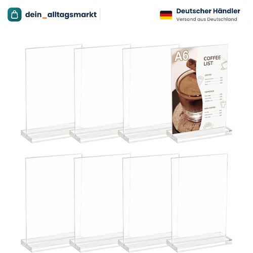Tischaufsteller acryl - tischaufsteller,