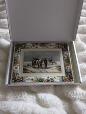 Keramik Wandteller, Delft Polychrome faience bought by you hast been "Westraven"