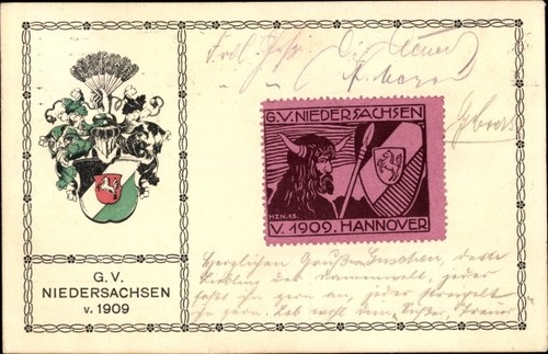 Wappen niedersachsen von - ak, gv