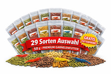 Futtersticks für Garnelen