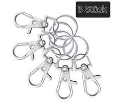 5×Karabinerhaken mit
