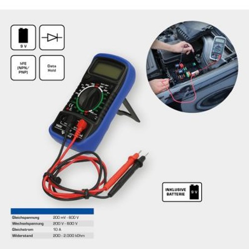 Tools multimeter bt122900 - tools,