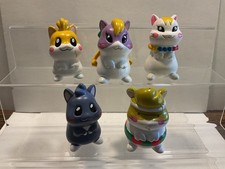 Hamtaro B.K.B. Spanien Set 5 x Figur Hamster nach den Mangas schöne Figuren