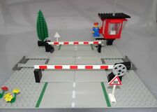 Lego 7835 Bahnübergang mit Schranken Train Road Crossing mit Anleitung vollständ
