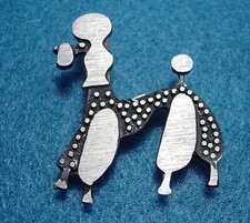 Vintage PUDEL DOG Unusual