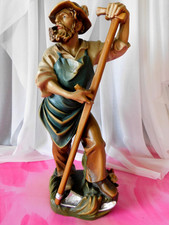Holzfigur Bauer  Südtirol