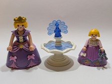 **Playmobil** Frau Figur Dame Brunnen Kleid Schloss Prinzessin Mädchen Garten 