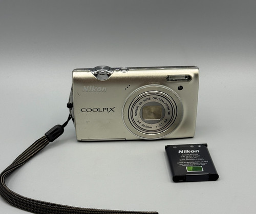 Nikon coolpix s5100 silber - nikon,