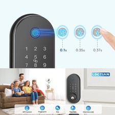 Elektronisches Türschloss bluetooth WiFi Smart Türschloss mit Fingerabdruck 