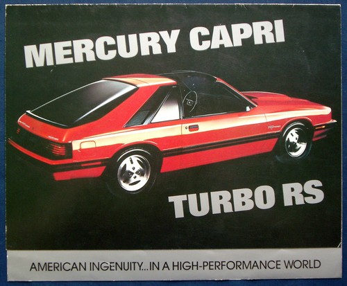 Prospekt brochure 1983 mercury - prospekt,