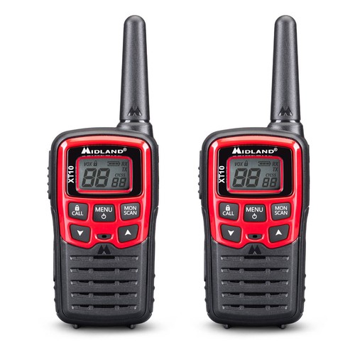 Paar walkie talkie - talkie, midland