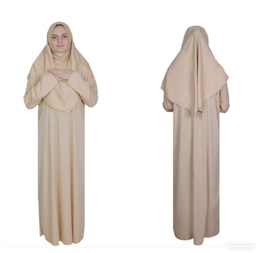 Lbeige hijab gebetskleidung - gr:lbeige,