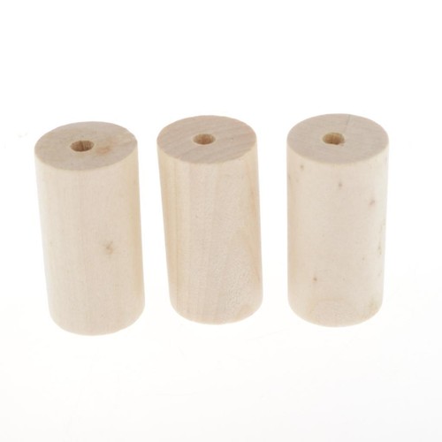 20pcs holzperlen zylinder - 20pcs,