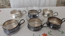 Teeglashalter und 3 - 6,