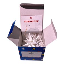 Herrnhuter Miniaturstern weiß 8cm Stern LED | NEU & OVP ✅