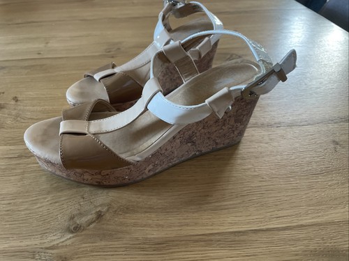 Sandale schuh korkabsatz - schuh,