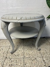 Salontisch Tisch-Barockstil Wohnzimmertisch Spieltisch Rund Stilmöbel 1930 Antik