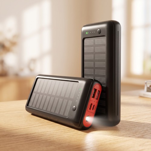 Solar powerbank 27000mah - powerbank,