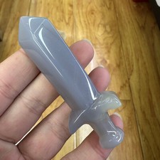 Natural GEODE Agate Hand