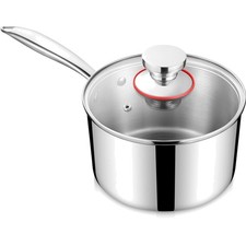 Stielkasserolle 18cm, 3-Lagen
