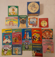 Sammlung kl. Katzen-Bücher /