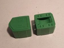 2x Härtegradversteller Härtegradschieber 25x16 grün