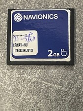 Navionics Seekarte CF/NAV+NU 2GB