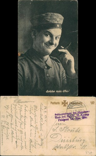 Militär propaganda wk - militär, 1.wk
