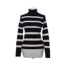 Port Louis, Rollkragenpullover, Größe: M, Blau/Weiß, Acryl/Merinowolle #9ml