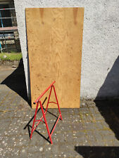 Klappbock Metall, klappar,  handelsübliche Größe