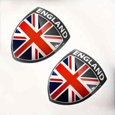 2x 3D Gel Aufkleber Union Jack